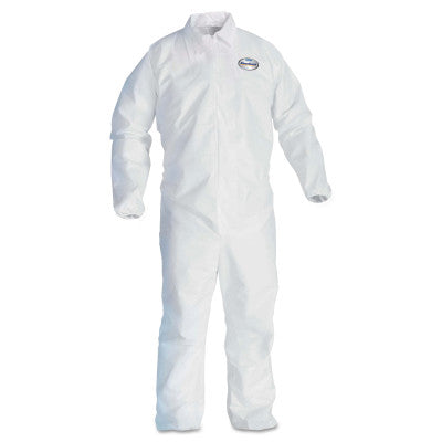 KleenGuard A20 Breathable Particle Protection Coverall, White, X-Large, ZF, EWA 412-49104