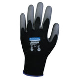 KleenGuard G40 Polyurethane Coated Gloves, 7/Small, Black 412-13837