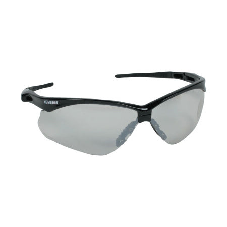 V30 Nemesis CSA Safety Glasses, Indoor/Outdoor, Polycarbonate Lens, Uncoated, Black Frame/Temples, Nylon 412-20381
