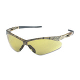 V30 Nemesis Safety Glasses, Amber, Polycarbonate Lens, Anti-Fog, Camouflage Frame/Temples, Nylon 412-22610
