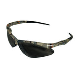 V30 Nemesis Safety Glasses, Smoke, Polycarbonate Lens, Anti-Fog, Camouflage Frame/Temples, Nylon 412-22609