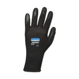 KleenGuard G40 Polyurethane Coated Gloves, 8/Medium, Black 412-13838