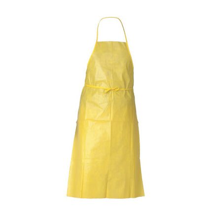 KleenGuard A70 Chemical Spray Protection Aprons, 44 in, Yellow 412-97790