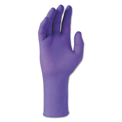 Purple Nitrile-Xtra Disposable Gloves, 6 mil Palm, Small, Purple 412-50601