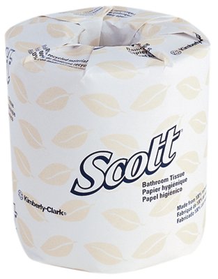 Scott Standard Roll Bathroom Tissue, 4.1 in x 4 in, 170.8 ft 412-04460