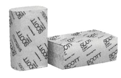 C-Fold Paper Towel, White, 10.125 in W x 13.15 in L, 200 Sheets/PK, 12 PK/CA 412-01510