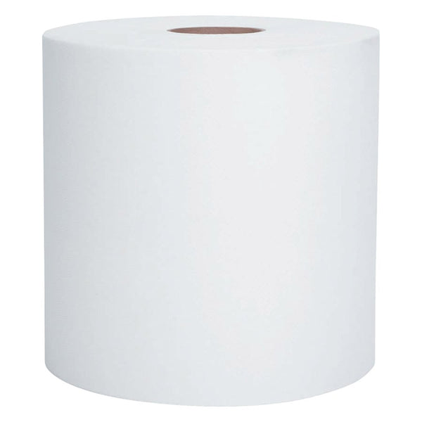 Essential Universal Hard Roll Towel, White, 8 in W x 400 ft L, Roll, 1 Ply 412-02068