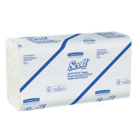 Scott Towels, Scottfold M, 9 2/5 x 12 2/5, White, 175/Pack 412-01980