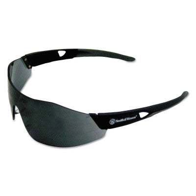 44 Magnum Safety Eyewear, Smoke Lens, Anti-Fog, Anti-Scratch, Black Frame, Nylon 412-23453