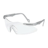Magnum 3G Safety Glasses, Clear Polycarbonate Lens, Uncoated, Platinum, Nylon, Universal 412-19961