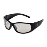 Elite Safety Glasses, Indoor/Outdoor Polycarbonate Lens, Uncoated, Black, Nylon 412-21306