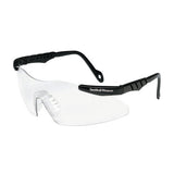 Magnum 3G Safety Glasses, Clear Polycarbonate Lens, Anti-Fog, Black, Nylon, Universal 412-19794