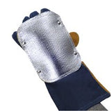 Aluminized Weld-O-Glass Back Hand Pad, 45-1/2 in x 13 in, Mylar Aluminum/Fiberglass 138-36680