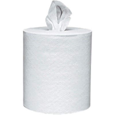 WypAll L30 Wipers, Center Flow Roll, White, 300 per roll 412-05820