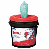 WypAll Waterless Hand Wipes, Citrus, Bucket, 75 Wipes 412-91371