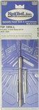 Tip Drill Set, Size 52 to 74, With 12 Even Number Drills and Pin Vise with Pocket Clip 422-KTDC