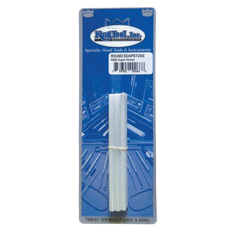 King Tool Soapstone, Round, 1/4 in x 5 in 422-RSSC