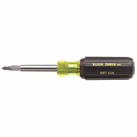 Multi-bit Screwdriver/Nut Driver, 10-in-1, Phillips/Slotted/Square/Torx 409-32477