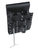 7-Pocket Multi-Purpose Tool Pouches, 7 Compartments, Leather 409-5166