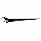 Adjustable-Head Construction Wrench, 16 in Long, 1-1/2 in Opening, Black Oxide 409-3239