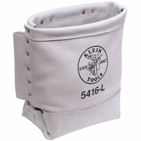Bull-Pin and Bolt Bags, 3 Compartments, 10 in X 5 in, Leather 409-5416L