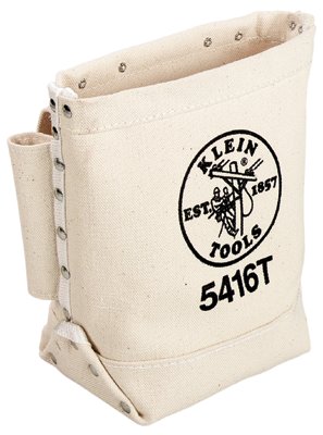 Bull-Pin and Bolt Bag, 3 Compartments, 10 in X 5 in, No 4 Canvas 409-5416T
