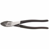 Crimper/Cutter, 9.75 in L, 10 AWG to 22 AWG Non-Insulated Terminals, Black Plastic-Dipped Handle 409-1006