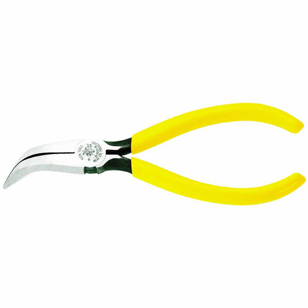 Curved Long-Nose Pliers, Alloy Steel, 6 1/4 in 409-D302-6