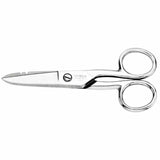 Electrician's Scissors, 5-1/4 in, Silver 409-2100-7