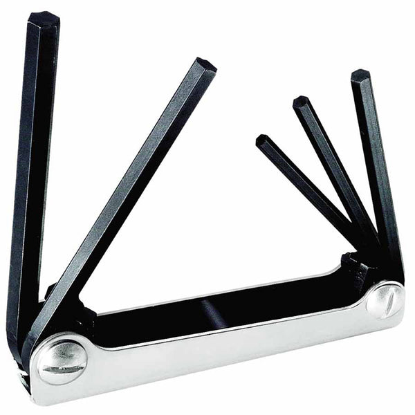Folding Hex Tools, 5 per fold-up, Hex Tip, Inch 409-70579