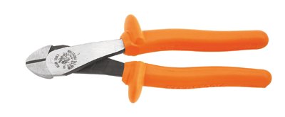 Diagonal-Cutting Angled-Head Pliers, 8.05 in OAL, Standard 409-D248-8