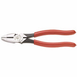 Lineman's High-Leverage Pliers, 9.34 in OAL, 0.797 in Cross-Cut Cutting Length, Heavy Plastic-Dipped Handles 409-HD213-9NE