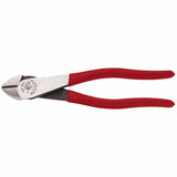 Diagonal-Cutting Angled-Head Pliers, 8 in, Bevel, Plastic Dipped 409-D238-8