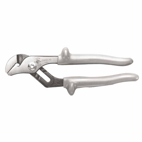 Insulated Pump Pliers, 10 in, Straight 409-D502-10-INS