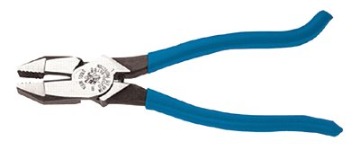 Ironworker's Side-Cutting Square Nose Pliers, 9.35 in OAL, Heavy-Duty Cutting Knives 409-D2000-9ST
