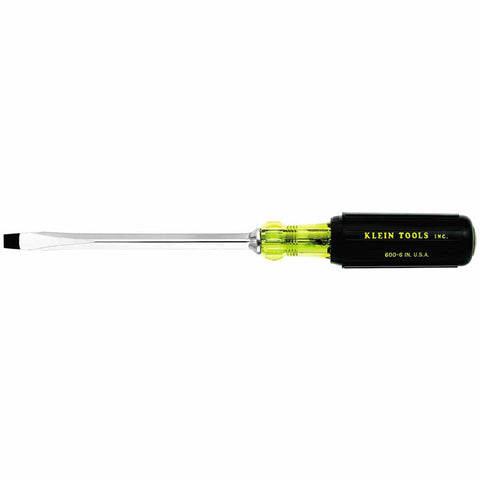 Keystone-Tip Cushion-Grip Screwdrivers, 5/16 in, 10 15/16 in Overall L 409-600-6