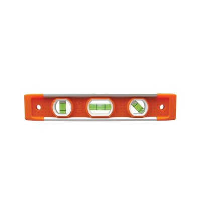 Torpedo Levels, 9 in, 3 Vials, Aluminium, Magnetic, V-Grooved 409-935
