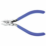 Midget Diagonal-Cutting Pliers, 4 1/2 in, Semi-Flush 409-D230-4C