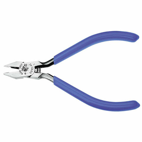 Midget Diagonal-Cutting Pliers, 4 1/2 in, Semi-Flush 409-D230-4C