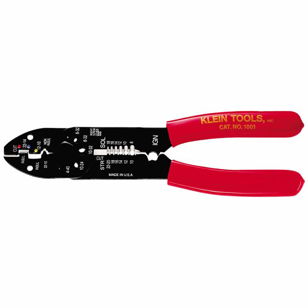 Multi-Purpose Electrician's Tool, 8-1/2 in L, 10 AWG to 26 AWG, Red Handle 409-1001