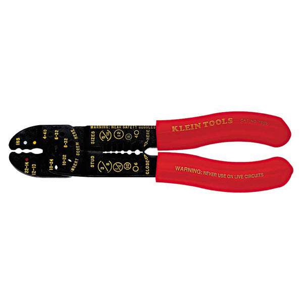 Multipurpose Tools, 7 3/4 in, 10-22 AWG, Red 409-1000