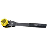 Ratcheting Lineman's Wrench, 13 in Long, Square Nut 3/4, 1 & 1 1/8 in 409-KT151T