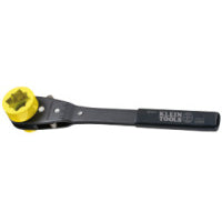 Ratcheting Lineman's Wrench, 13 in Long, Square Nut 3/4, 1 & 1 1/8 in 409-KT151T