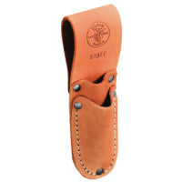 Scissors and Cable-Splicer's Knife Holders, Black, Leather, Belt Slot 409-5187T
