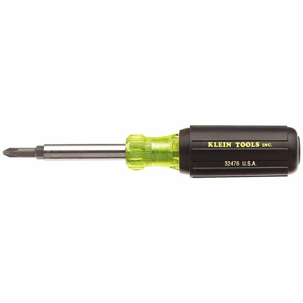 Multi-bit Screwdriver/Nut Driver, 5-In-1, Phillips/Slotted 409-32476