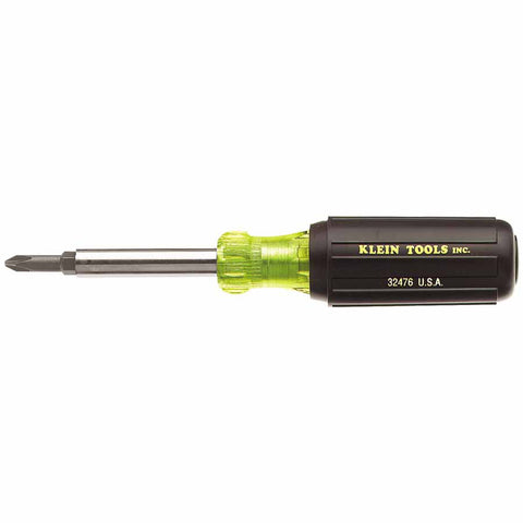 Multi-bit Screwdriver/Nut Driver, 5-In-1, Phillips/Slotted 409-32476