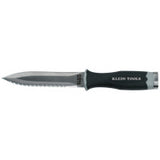 Serrated Duct Knives, 5 1/2", Stainless Steel Blade, Black 409-DK06