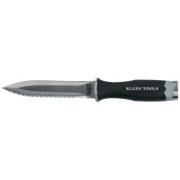 Serrated Duct Knives, 5 1/2", Stainless Steel Blade, Black 409-DK06