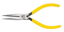 Slim Long-Nose Pliers, Alloy Steel, 5 9/16 in 409-D307-51/2C