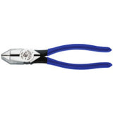 Square-Nose Side Cut Pliers, 8 1/2 in Length, 23/32 in Cut, Plastic-Dip Handle 409-D201-8